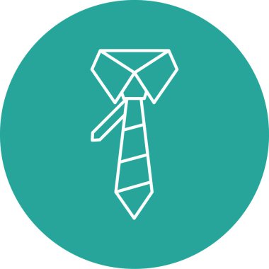 kravat web vektör simgesi