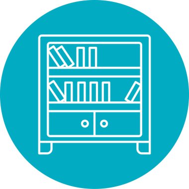 Modern eğitim ikonunun vektör illüstrasyonu