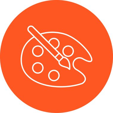 Sanat simge vektör çizim