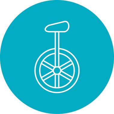 bisiklet ikonu vektör illüstrasyonu