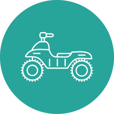 Moda tarzı izole edilmiş arka planda motosiklet simgesi