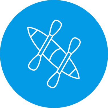 Kamp teknesinin vektör simgesi