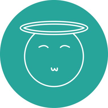 Bir yıldız simgesinin vektör illüstrasyonu