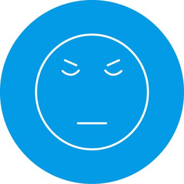 emoji simgesinin vektör illüstrasyonu