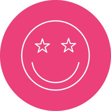 emoji simgesinin vektör illüstrasyonu