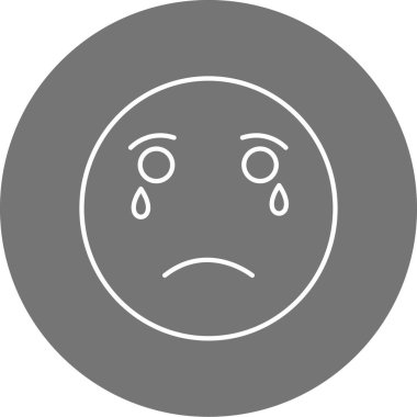 yüz simgesi, vektör illüstrasyonu