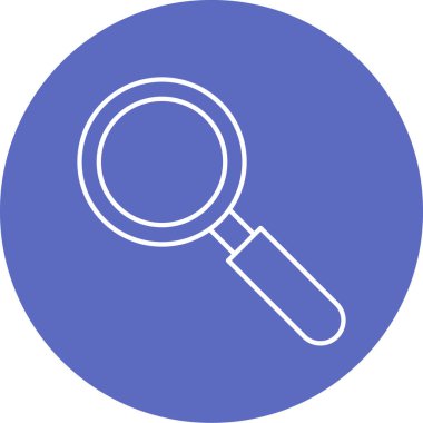 Moda Biçiminde Arama Simgesi İzole Arkaplanı