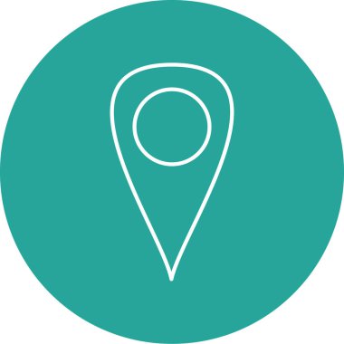 gps konum pin simgesi