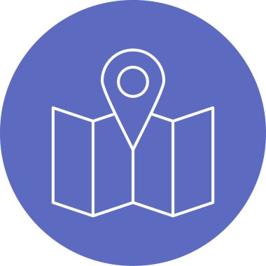 navigasyon simgesinin vektör çizimi