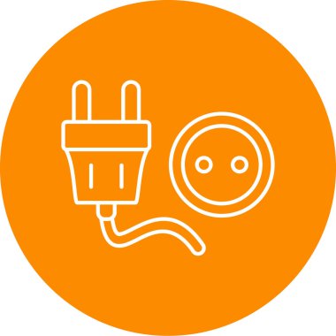 Dolgu simgesinin vektör illüstrasyonu