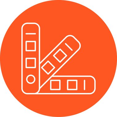 Modern tıbbi simgenin vektör illüstrasyonu