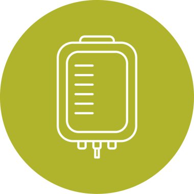 Tıbbi modern simgenin vektör illüstrasyonu