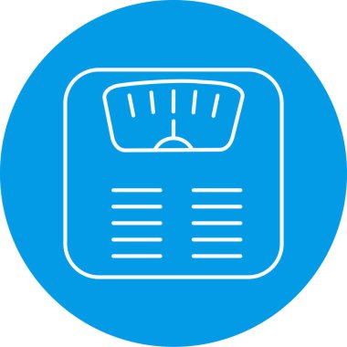 ağırlık ölçekli vektör illüstrasyonu