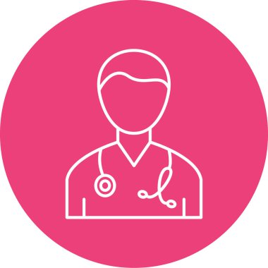 Doktor simge vektör çizim