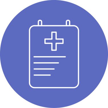 Tıbbi simgenin vektör illüstrasyonu