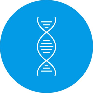 DNA simgesi vektör illüstrasyonu