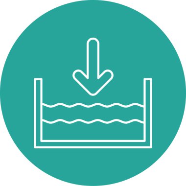 Web simgesinin vektör illüstrasyonu