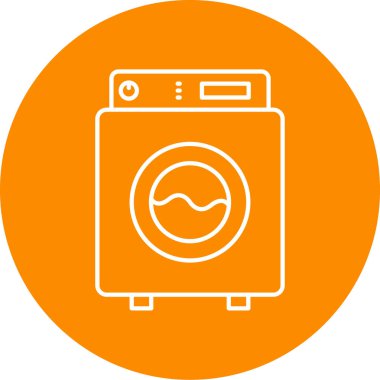 Çamaşır makinesi. Basit tasarım