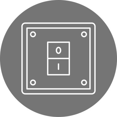 Modern b 'nin vektör illüstrasyonu eksik simgesi