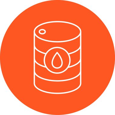 Fıçı. Web simgesi basit illüstrasyon