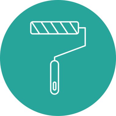 vektör boyası silindiri çizimi