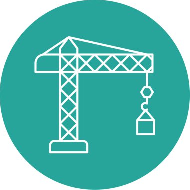 Yapı simgesinin vektör illüstrasyonu