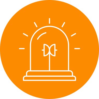 Mezar simgesinin vektör illüstrasyonu