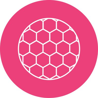 Futbol topu. Basit tasarım