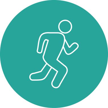 İnsan simgesinin vektör illüstrasyonu