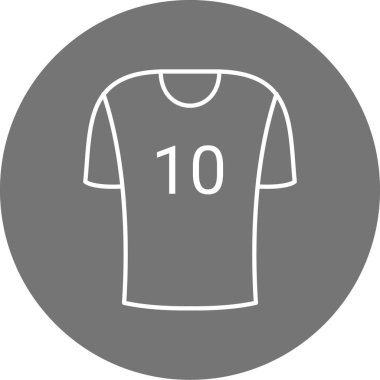 t-shirt vektör simgesi