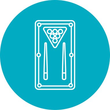 Modern spor simgesinin vektör illüstrasyonu