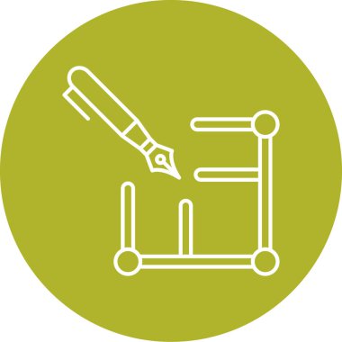 modern simge vektör illüstrasyonu