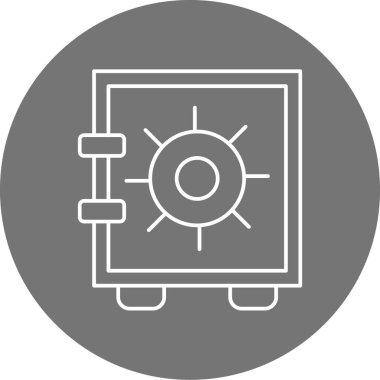 Modern ticari simgenin vektör illüstrasyonu