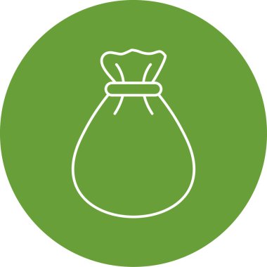 Kişisel ve ticari kullanım için vektör çuval simgesi