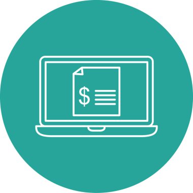 seo modern simgesinin vektör illüstrasyonu