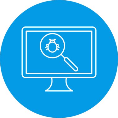 seo modern simgesinin vektör illüstrasyonu