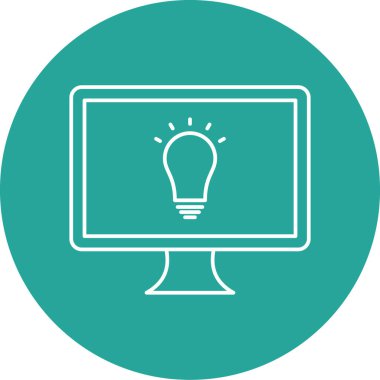 seo modern simgesinin vektör illüstrasyonu