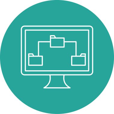 seo modern simgesinin vektör illüstrasyonu