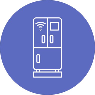 Modern b 'nin vektör illüstrasyonu eksik simgesi