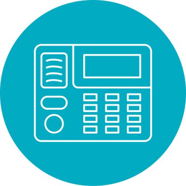 Modern simgenin vektör illüstrasyonu 