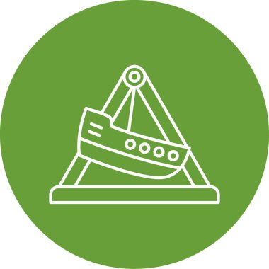 Bir geminin vektör simgesi