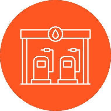 yağ pompası ikon vektör illüstrasyonu