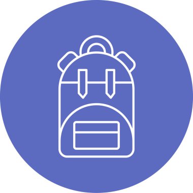 okul sırt çantası vektör illüstrasyonuName