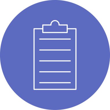 Pano simgesinin vektör illüstrasyonu