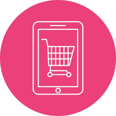 cep telefonu ikonu vektör illüstrasyonu