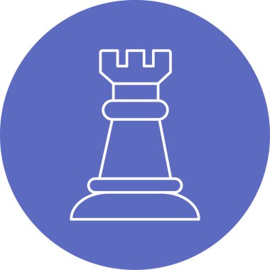 Satranç. Web simgesi basit tasarım