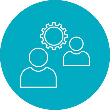 seo modern simgesinin vektör illüstrasyonu