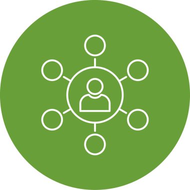 seo modern simgesinin vektör illüstrasyonu