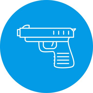 Askeri simgenin vektör illüstrasyonu