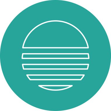 seo modern simgesinin vektör illüstrasyonu